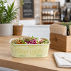 NoTree® Take-Out Container Base 6.8X4.7X2.3 IN Bamboo Paper Rectangle 300/Case
