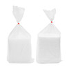 Take-Out Container Base & Lid Combo With Dome Lid 38 OZ Plastic White Clear Rectangle 150/Case