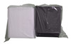 Take-Out Container Base & Lid Combo 28 OZ Plastic Black Clear Oblong 150/Case