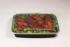 Take-Out Container Base & Lid Combo 28 OZ Plastic Black Clear Oblong 150/Case