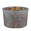 Classic Line Deli Container Base 64 OZ PP Clear Round 200/Case