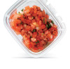 Crystal Seal® Deli Container Hinged With Flat Lid 32 OZ PET Clear Rectangle 164/Case