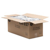CuBEware Take-Out Container Base 38 OZ Plastic White Rectangle 300/Case