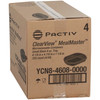 Take-Out Container Base 6.125X4.875X1.125 IN MFPP Black Rectangle 250/Case