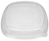 Lid Dome 12 IN PS For Take-Out Container Base Unhinged 60/Case