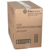 Soup Food Container Base & Lid Combo 16 OZ Paperboard White 40 Cases/Pallet