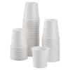 Food Container Base 2 OZ Double Wall Poly-Coated Paper White Round 2000/Case