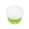 Karat® Food Container Base 4 OZ Double Wall Poly-Coated Paper Green Round 1000/Case