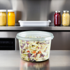 Crystal Seal® Deli Container 16 OZ PET Clear Round 600/Case