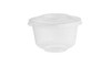resq® Dessert Container Base & Lid Combo With Dome Lid 8 OZ PET Clear 600/Case