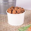 Karat® Food Container Base 4 OZ Double Wall Poly-Coated Paper White Round 1000/Case