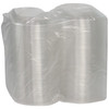 Lid Dome 9.375X8X1.25 IN OPS Clear Oval For Container 252/Case