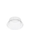 Solo® Lid Dome 3.126X1.25 IN PET Clear Round For 3.5 OZ Cold Container Freezer Safe 100 Count/Pack 10 Packs/Case