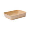 The BOTTLEBOX ® Insert Base 7.9X5.88X1.26 IN 3 Compartment PP Clear Rectangle 400/Case