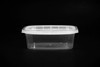 Deli Container Base 12 OZ Plastic Clear Rectangle 400/Case