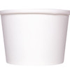 Food Container Base 8 OZ Paper White 1000/Case