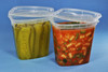 Deli Container Base 32 OZ Plastic Clear Rectangle 200/Case