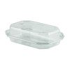 DeliView™ Take-Out Container Hinged With Dome Lid 5X7.21X2 IN PET Clear Deep 250/Case