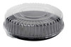 Lid Dome 18 IN PET Clear For Container Deluxe 50/Case