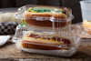 Take-Out Container 23 OZ 8.5X4X3.25 IN OPS Clear Rectangle 250/Case