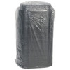 Take-Out Container Base 8.125X6.5X1.5 IN MFPP Black Rectangle 250/Case