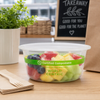 Deli Container Base 12 OZ Plastic Clear Round 1000/Case