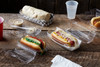 Hoagie & Sub Take-Out Container Hinged 9.3X4.5X3 IN OPS Clear Rectangle 250/Case