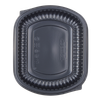 Take-Out Container 24 OZ PP Black Microwave Safe 300/Case