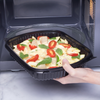 Take-Out Container 36 OZ 9.2X7.8X1.7 IN PP Black 300/Case