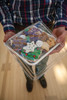 WorldView Lid Dome 8X8X2 IN PLA Clear Square For Container 200/Case
