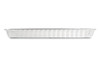 Danish Dessert Container Base 6X4 IN Aluminum Silver Rectangle Shallow 500/Case