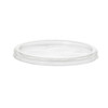 Lid Flat 4 IN PLA Clear Round For 5 OZ Deli Container 2000/Case