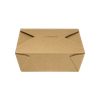 Karat® #8 Take-Out Box Fold-Top Kraft Folded 300/Case