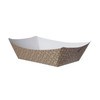 Food Tray 32 OZ Kraft Paper Multicolor Rectangle 1000/Case