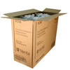 SideKicks® Take-Out Container Base 4.7X1.3X2.7 IN PP Black Round Microwave Safe 750/Case