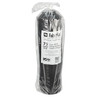 SideKicks® Take-Out Container Base 4.7X1.3X2.7 IN PP Black Round Microwave Safe 750/Case