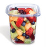 Evolutions® Deli Container Base 24 OZ PET Clear Square Tamper-Evident Tamper-Resistant 400/Case