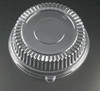 Lid Dome 12 IN PET Clear Round For Container 25/Case