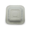Victoria Bay Take-Out Container Hinged 6X6X3 IN Pulp Fiber White 400/Case