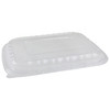 Lid 8.8X8.8X1 IN PP Clear For Entrée2Go Container Vented 154/Case