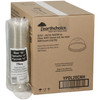 Lid Dome 3.8X1.4 IN RPET Clear Round For 20 OZ Container 900/Case