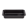 Karat® Take-Out Container Base & Lid Combo 28 OZ Plastic Black Rectangle Microwave Safe 150/Case
