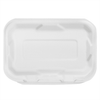 Karat® Hoagie & Sub Take-Out Container Hinged 9X6 IN Sugarcane 200/Case
