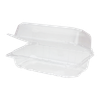 Hoagie & Sub Take-Out Container Hinged 9 IN PET Clear 250/Case