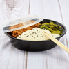 Karat® Take-Out Container Base & Lid Combo 24 OZ PP Black Round Microwave Safe 150/Case