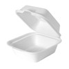 Harvest® Take-Out Container Hinged 5.7X5.7X3 IN Plant Fiber Square 500/Case