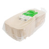 Take-Out Container Hinged Large (LG) 9X9X3.19 IN Molded Fiber Natural Square 100 Count/Pack 2 Packs/Case 200 Count/Case