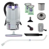 GoFit 6 Backpack Vacuum 8Ah With Cordless With Xover Multi-Surface Telescoping Wand Tool Kit