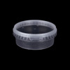 Deli Container Base & Lid Combo With Flat Lid 8 OZ PP Clear Round 240/Case