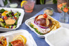 Take-Out Container Hinged 6.8X6.5X3.3 IN Fiber Blend Natural 450/Case